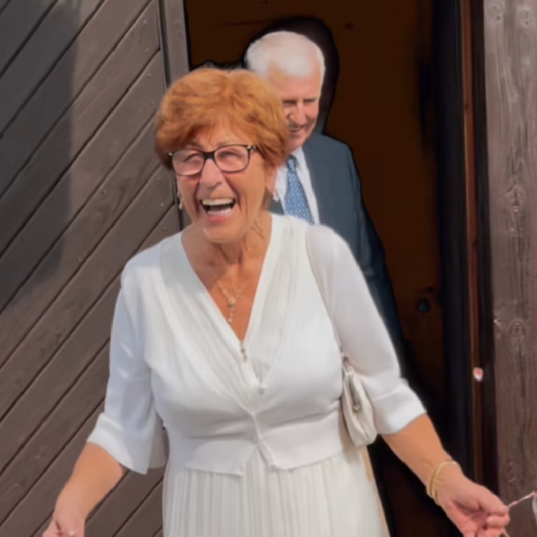 Tak prezentowała się teściowa Katarzyny Zielińskiej w 50. rocznicę ślubu. Spójrzcie na te buty